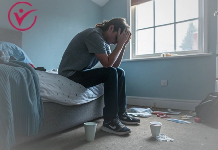 Уставший человек